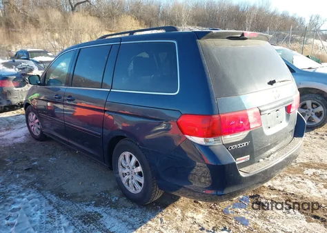 2009 Honda Odyssey Ex-L из США, поврежденный, VIN 5FNRL38659B401664